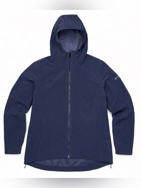 Columbia Women’s Omni-Shield Hooded Softshell Jacket Navy M WL6010 Fleece